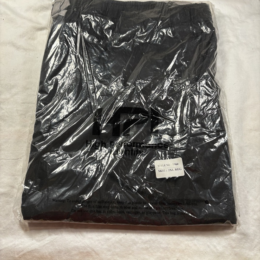 HPI‎ Unisex Scrub Pants With Pockets Drawstring Elastic Waist 2XL Oversized New